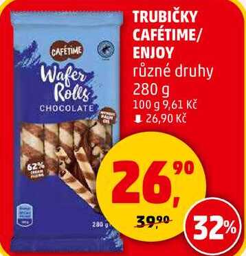 TRUBIČKY CAFÉTIME/ ENJOY různé druhy, 280 g 