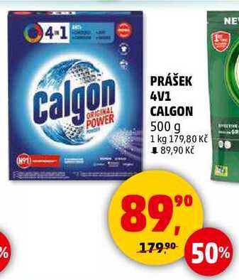 PRÁŠEK 4V1 CALGON, 500 g