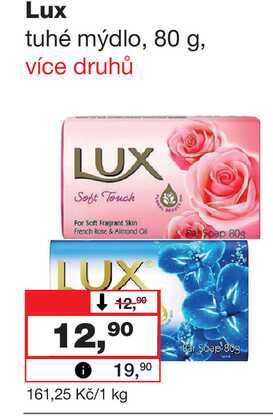 Lux tuhé mýdlo, 80 g