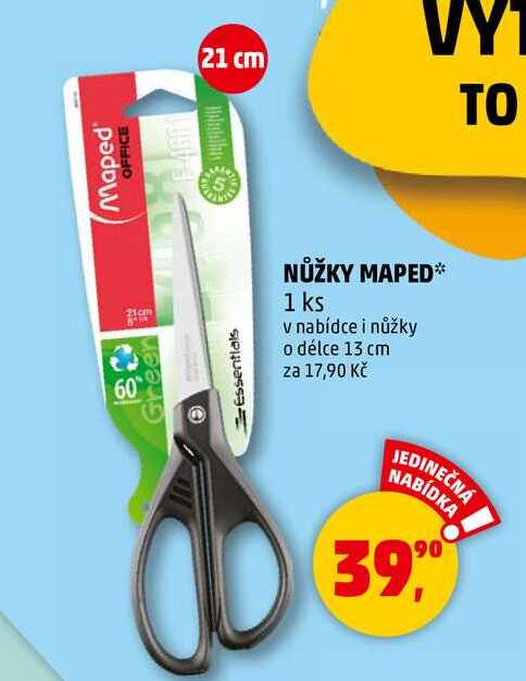 NŮŽKY MAPED, 1 ks 