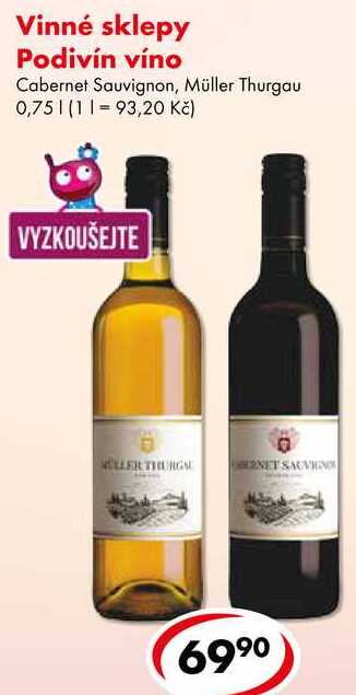 Vinné sklepy Podivín víno, 0,75 l