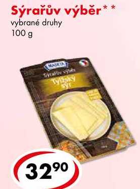 Sýrařův výběr, 100 g