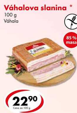 Váhalova slanina, 100 g 