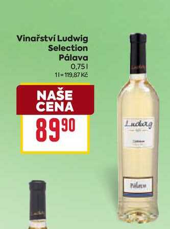 Vinařství Ludwig Selection Ράιανα 0,75l