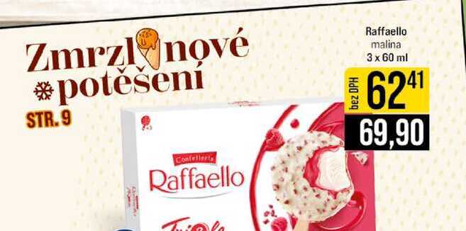 Raffaello malina 3 x 60 ml 
