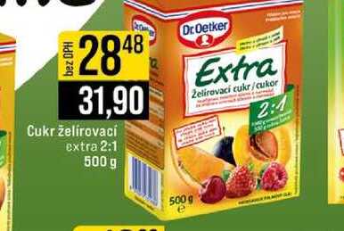Cukr želírovací extra 2:1 500 g