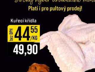 Kuřecí křídla kg