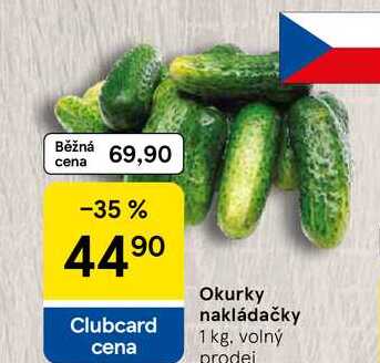 Okurky nakládačky, 1 kg 