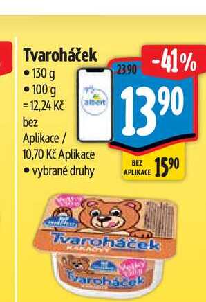 Tvaroháček 130 g 