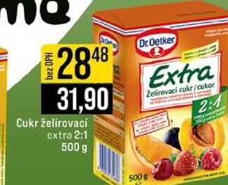 Cukr želírovací extra 2:1 500 g 
