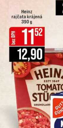 Heinz rajčata krájená 390 g