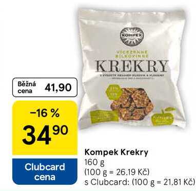 Kompek Krekry, 160 g 