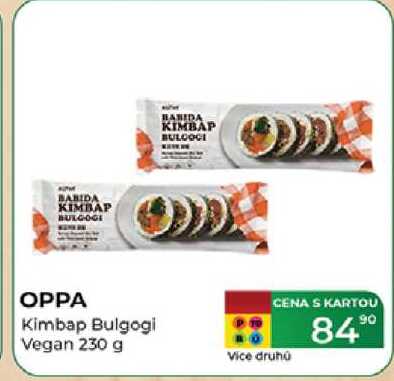 OPPA Kimbap Bulgogi Vegan 230 g 