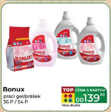 Bonux prací gel/prášek 36 P/54 P 