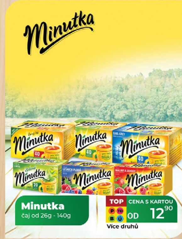 Minutka čaj od 26g - 140g 