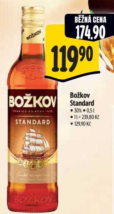 Božkov Standard, 0,5 l