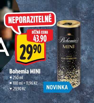 Bohemia mini 250 ml