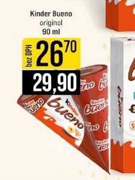 Kinder Bueno original 90 ml 