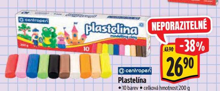  plastelína 10 barev