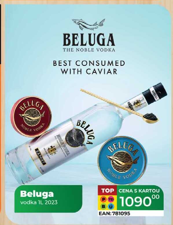 Beluga vodka 1L 2023