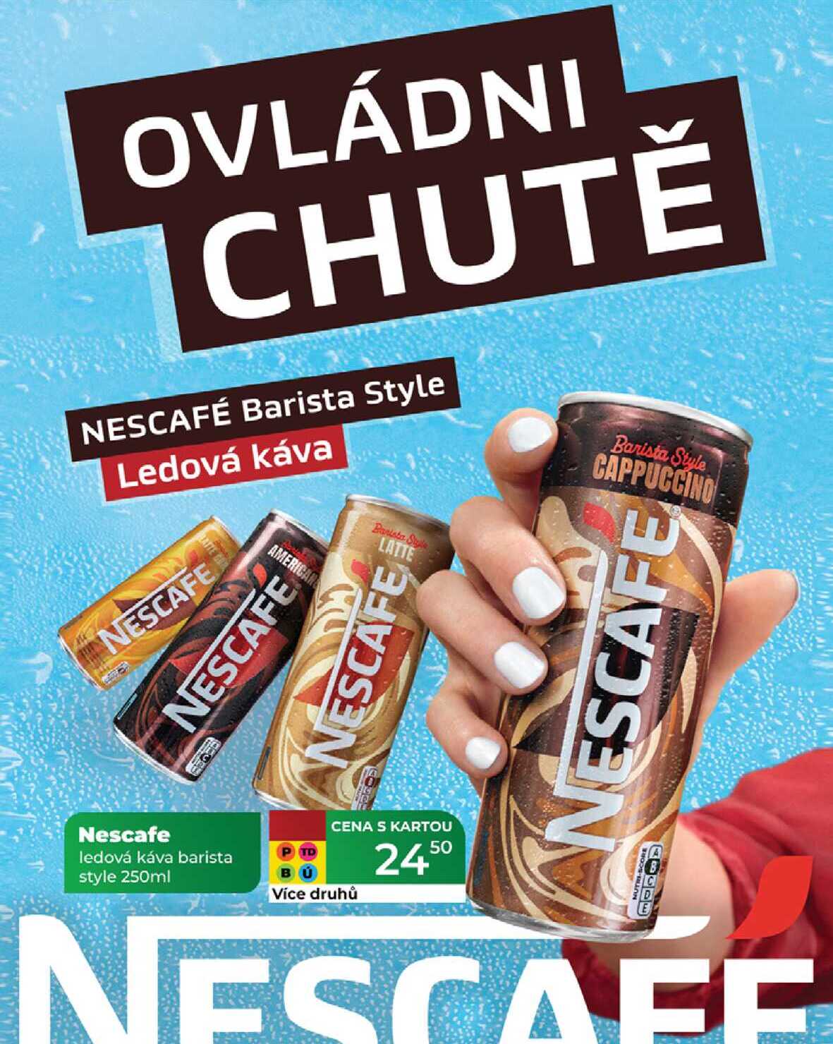 Nescafe ledová káva barista style 250ml 
