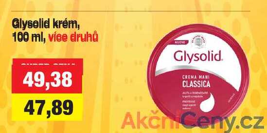 Glysolid krém, 100 ml, více druhů 