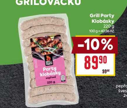 Grill Party Klobásky 220 g