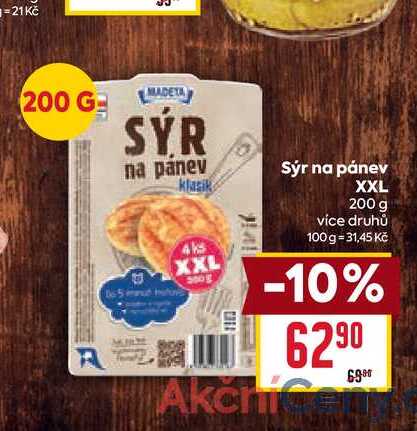 Sýr na pánev XXL 200 g
