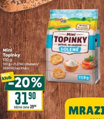 Mini Topinky 150 g