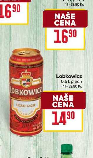 Lobkowicz 0,51, plech 