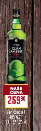 Clan Campbell 40% 0,7l