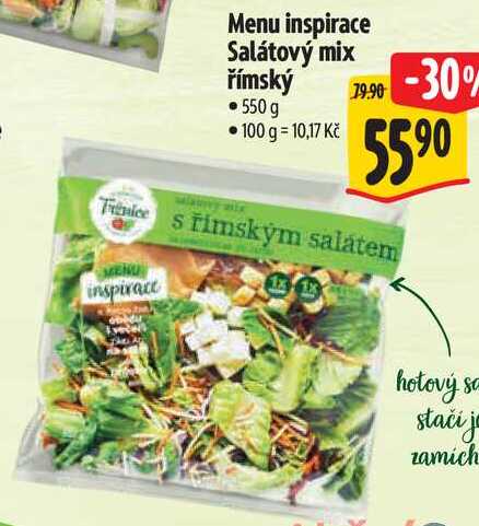 Menu inspirace Salátový mix římský, 550 g 