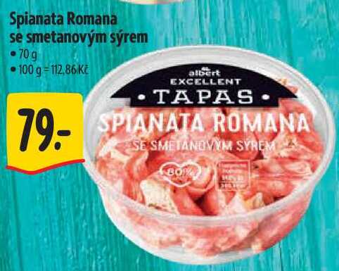 Spianata Romana se smetanovým sýrem, 70 g