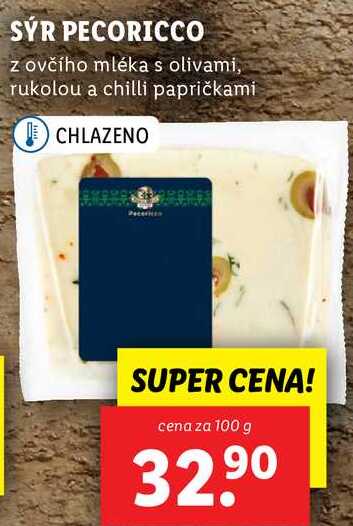 SÝR PECORICCO, cena za 100 g 