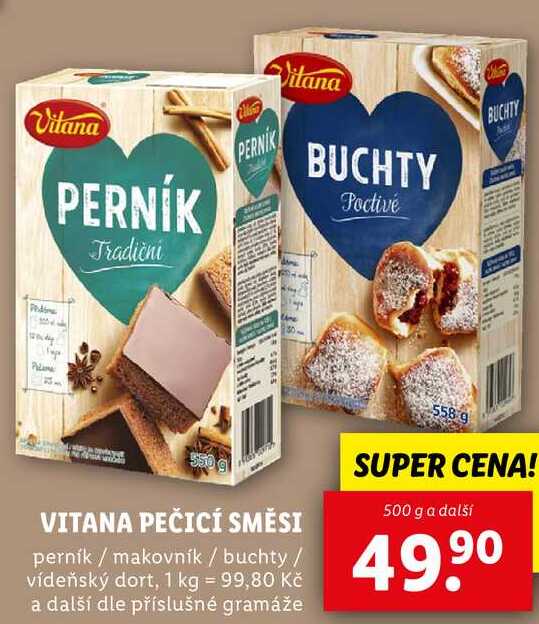 VITANA PEČICÍ SMĚSI, 500 g a další