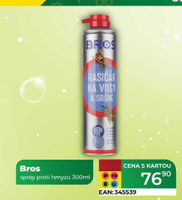 Bros spray proti hmyzu 300ml 