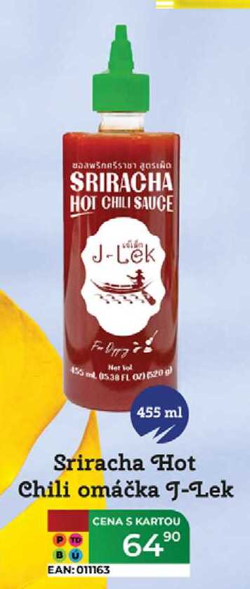 Sriracha Hot Chili omáčka J-Lek 