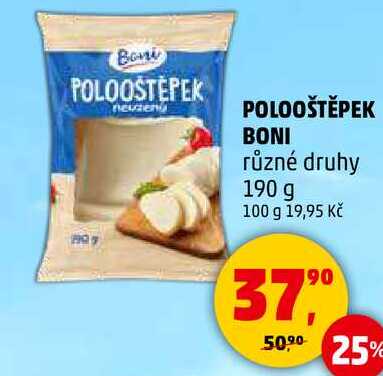POLOOŠTĚPEK BONI různé druhy, 190 g 