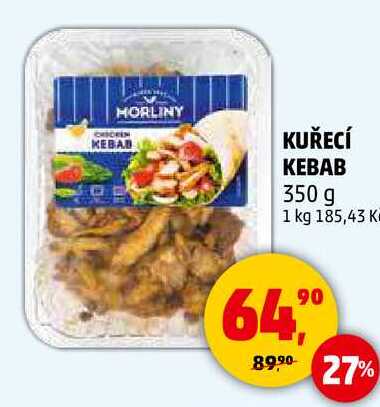 KUŘECÍ KEBAB, 350 g 