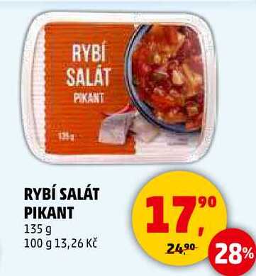 RYBÍ SALÁT PIKANT, 135 g