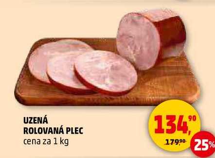 UZENÁ ROLOVANÁ PLEC, 1 kg