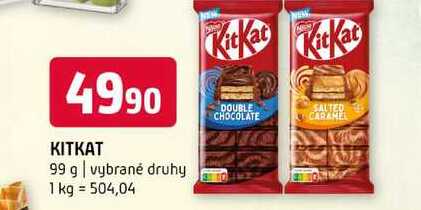 KITKAT 99 g vybrané druhy 