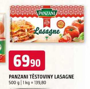 Panzani Lasagne 500g