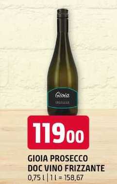 Giola prosecco doc vino frizzante 0,75l