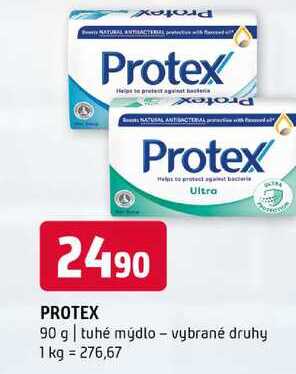 PROTEX 90 g tuhé mýdlo vybrané druhy 
