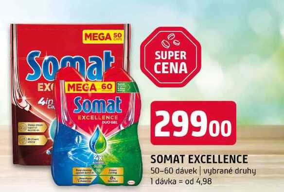 SOMAT EXCELLENCE 50-60 dávek vybrané druhy 