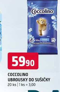 COCCOLINO UBROUSKY DO SUŠIČKY 20 ks 
