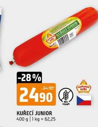 KUŘECÍ JUNIOR 400 g 