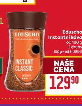 Eduscho Instantní káva od 180 g