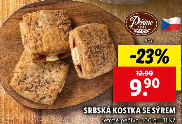 SRBSKÁ KOSTKA SE SÝREM, 90 g 